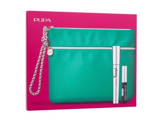 Pupa Vamp! řasenka Vamp! 9 ml + fixační gel na obočí Eyebrow Fixing Gel 4 ml + kosmetická taštička