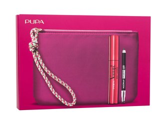 Pupa Vamp! řasenka Vamp! Sexy Lashes 12 ml + tužka na oči Multiplay 0,8 g 09 Deep Black + kosmetická taštička