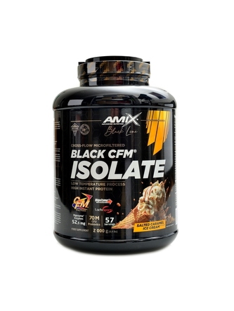 Amix - Black line Black CFM isolate 2000 g - jahodový cheesecake