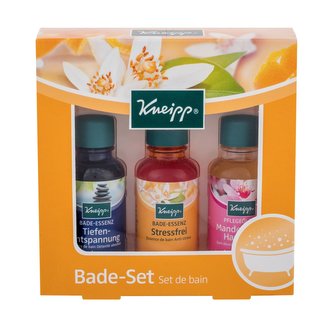 Kneipp Bath Oil olej do koupele Anti-Stres 20 ml + olej do koupele Mandlové květy 20 ml + olej do koupele Klidná mysl 20 ml
