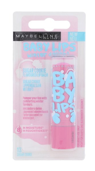 Maybelline Baby Lips Balzám na rty Winter Delight 4,4 g 13 Sugar Cookie pro ženy