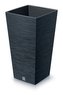 Prosperplast Květináč FURU SQUARE 26,5cm antracit