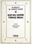 Kuran-i Kerim Türkce Meali