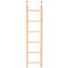 Dřevěný závěsný žebřík 6 příček 28cm