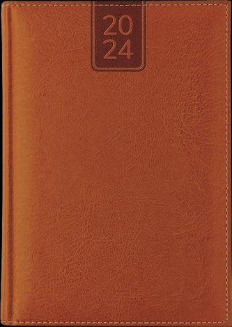 Diář 2024 NEBRASKA Light Brown, denní A5