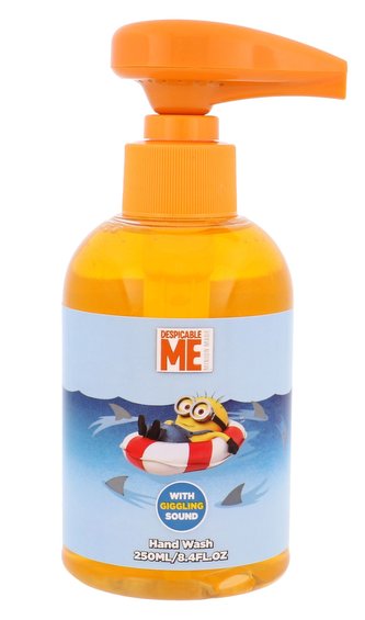 Minions Hand Wash Tekuté mýdlo With Giggling Sound 250 ml pro děti