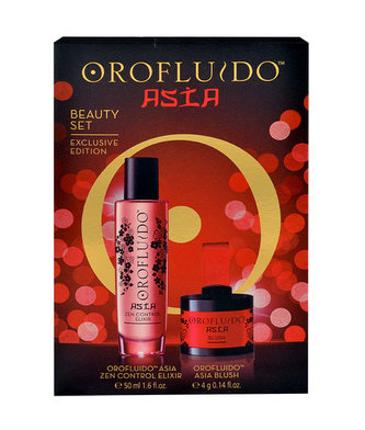 Orofluido Asia Zen elixír na vlasy 50 ml + tvářenka 4 g Orofluido Asia Zen elixír na vlasy 50 ml + tvářenka 4 g