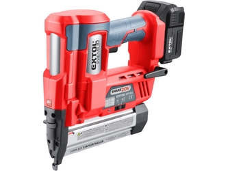 EXTOL PREMIUM hřebíkovačka/sponkovačka aku SHARE20V, 20V Li-ion, 2000mAh