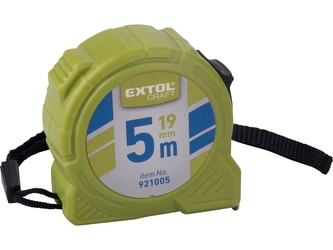 EXTOL CRAFT metr svinovací, 5m, š. pásku 19mm