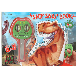 Kreativní sešit Dino World, S nůžkami, 25 stran