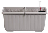 Truhlík samozavlažovací Siesta LUX - taupe 60 cm
