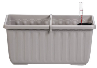 Truhlík samozavlažovací Siesta LUX - taupe 60 cm