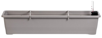 Truhlík samozavlažovací Bergamot - taupe 80 cm