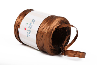 Stuha rafie matná 6802 5mm x 200m - 45 brozová metalická