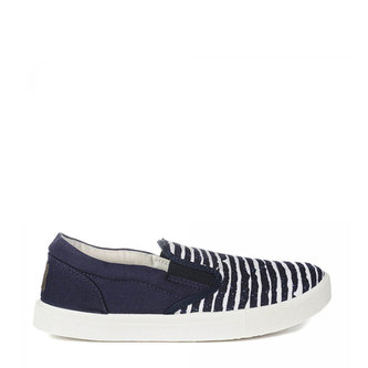 Oldcom Slip-On BOSTON Marine Modré Pánské Velikost: 43, Barva: Modrá