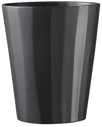 Keramický květináč na orchideje Umea Pure 15x13 cm antracitový matný