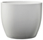 Keramický květináč Basel lesklý 14 cm světle šedý