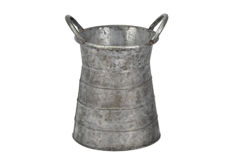 Obal na květiny Trefl šedý 23x17 cm