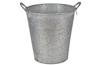 Obal na květiny Bobby stříbrný 37x33 cm