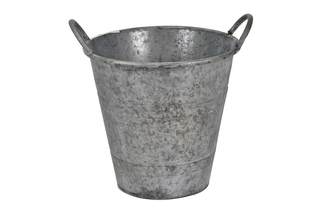 Obal na květiny Harry šedý 28x25 cm