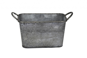 Obal na květiny Dori šedý 20x19x29 cm