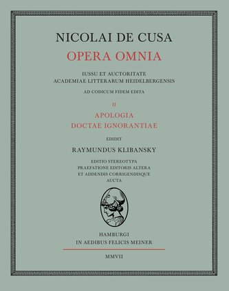 Nicolai de Cusa Opera omnia