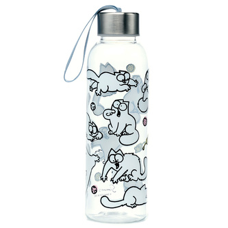 Nerozbitná  láhev z PVC 500ml - Simonova kočka Simon's Cat 2021