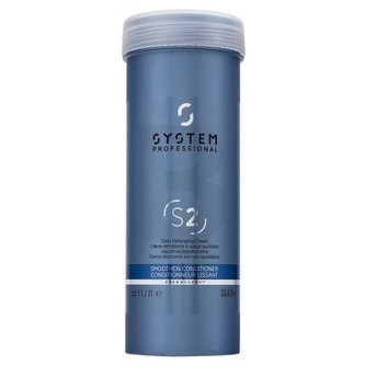 Vlasová kosmetika  v naší nabídce nese jména těch nejslavnějších kadeřnických značek. Kondicionéry značky System Professional z kolekce Smoothen byly vytvořeny pro nepoddajné vlasy speciálně pro ženy. Tento kadeřnický zázrak má objem 1000 ml.