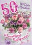 Karnet Urodziny 50