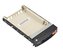 SUPERMICRO Black Gen-3 2.5" NVMe drive tray. Orange tab with lock