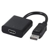 Gembird adaptér DisplayPort (M) na HDMI (F), kabel 0.1m, černý