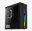 Aerocool ML G Bolt-G-BK-v1, skříň Mid Tower, ATX, bez zdroje, 2xUSB 2.0, 1xUSB 3.0, černá, RGB