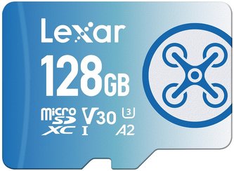 Lexar paměťová karta 128GB FLY High-Performance 1066x microSDXC™ UHS-I, (čtení/zápis:160/90MB/s) C10 A2 V30 U3