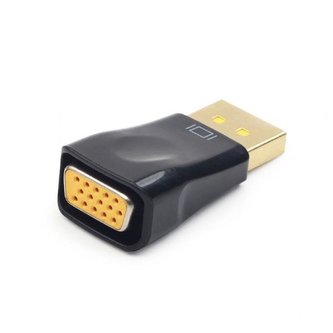 Gembird adaptér DisplayPort (M) na VGA (F), černý