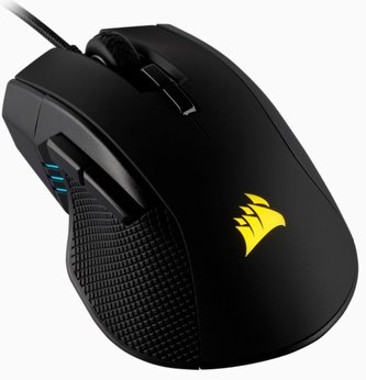 Corsair optická myš Gaming IRONCLAW RGB FPS/MOBA USB,18000 dpi, 7 tlačítek - černá