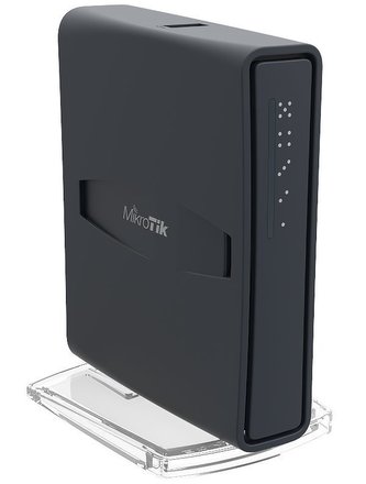 MikroTik WiFi router +L4, 650MHz, 5x LAN, 2,4GHz, 5GHz, 802.11b/g/n/a/ac, USB, PoE