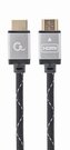 Gembird kabel HDMI High speed (M - M), série Select Plus, Ethernet, pozlacené konektory, 1 m