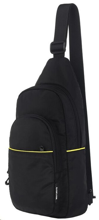 Batoh crossbody "CB-2", černá, CANYON CNS-CBD2B1