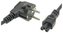 Intel NUC Bulk AC cord - 0.6m / 2ft, C5 connector, EU plug, single pack