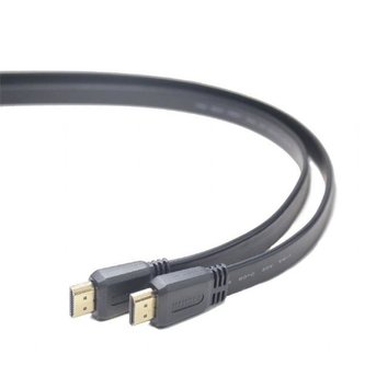 Gembird kabel HDMI High Speed (M - M), plochý , 1.8 m, černý