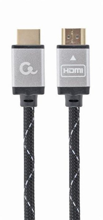 Gembird kabel HDMI High speed (M - M), série Select Plus, Ethernet, pozlacené konektory, 7.5 m