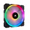 Corsair ventilátor  LL Series, LL140 RGB, 140mm Dual Light Loop RGB LED PWM Fan, Single Pack