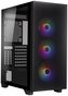 BitFenix skříň Flow ARGB/ ATX / 4x120mm ARGB fan / 2xUSB 3.0  / tvrzené sklo / černá