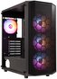 BitFenix skříň Garen / ATX / 4x120mm ARGB fan / 2xUSB 3.0 / USB 2.0 / tvrzené sklo / černá