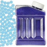 Vodní gelové kuličky - náboje do pistole 7-8 mm 250g, 50 000 ks, modrá