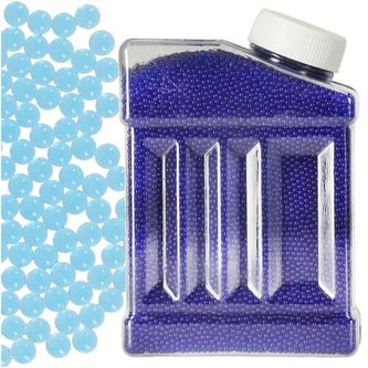 Vodní gelové kuličky - náboje do pistole 7-8 mm 250g, 50 000 ks, modrá