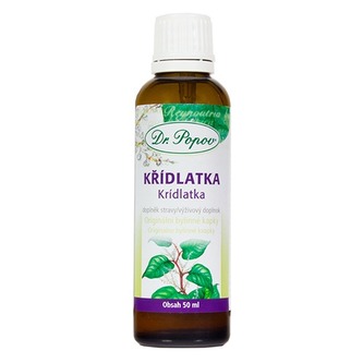 Křídlatka, originální bylinné kapky, 50 ml Dr. Popov