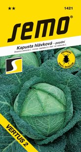 Kapusta hlávková - Vertus 2 pozdní 1g