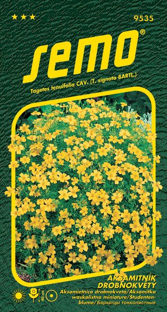 Aksamitník drobnokvětý - žlutý 0,2g