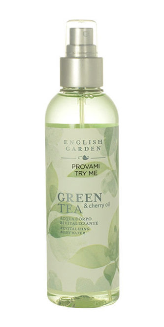 Atkinsons Green Tea & Cherry Oil Tělová voda 200 ml pro ženy Tester